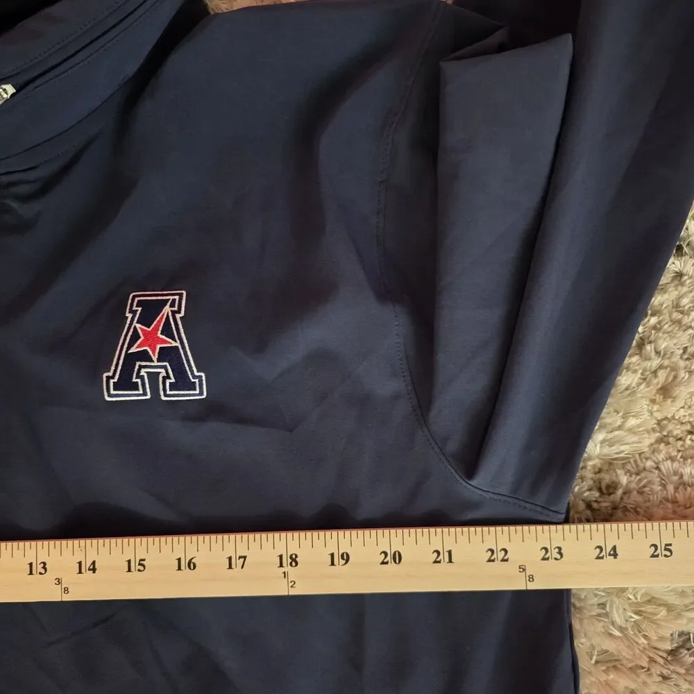 Nike Arizona Wildcats Large Sideline Coach Long-Sleeve Half-Zip Jacket Hooded